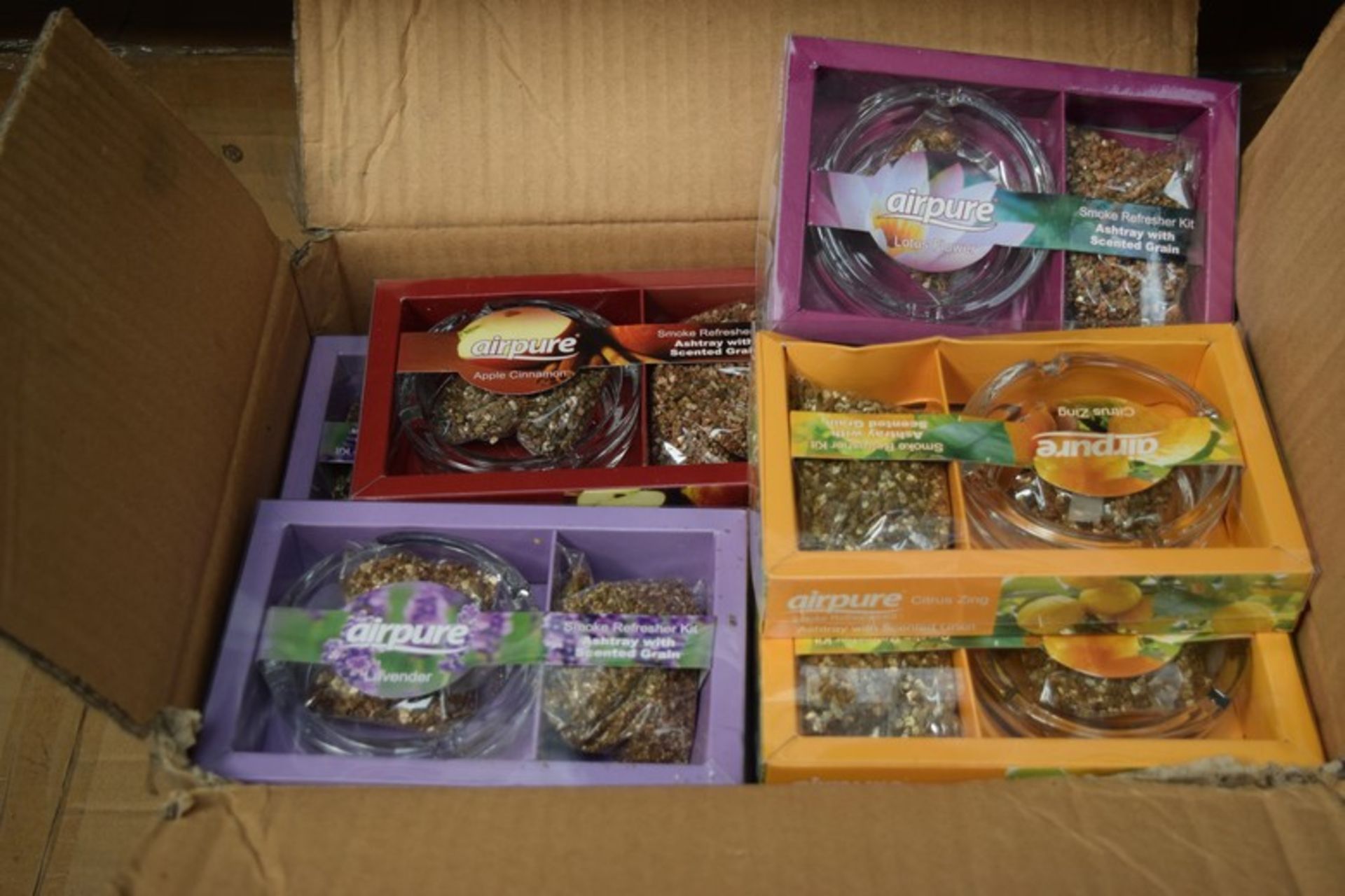 1 X BOX CONTAINING 24 BOXES OF PURE SMOKE FREE REFRESHER KIT FRAGRANCE LAVENDER AND LOTUS FLOWER,