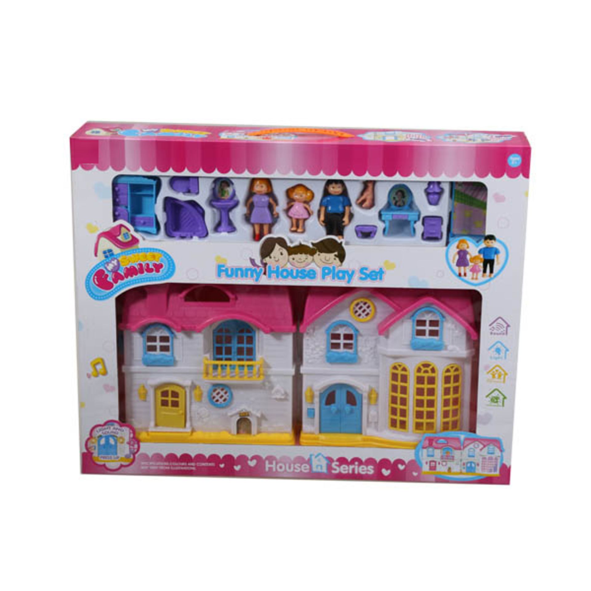 1 X BOXED BRAND NEW IMAGINERY PLAY DREAM DOLL HOUSE RRP £60 (13.10.2016) CODE (1205C)