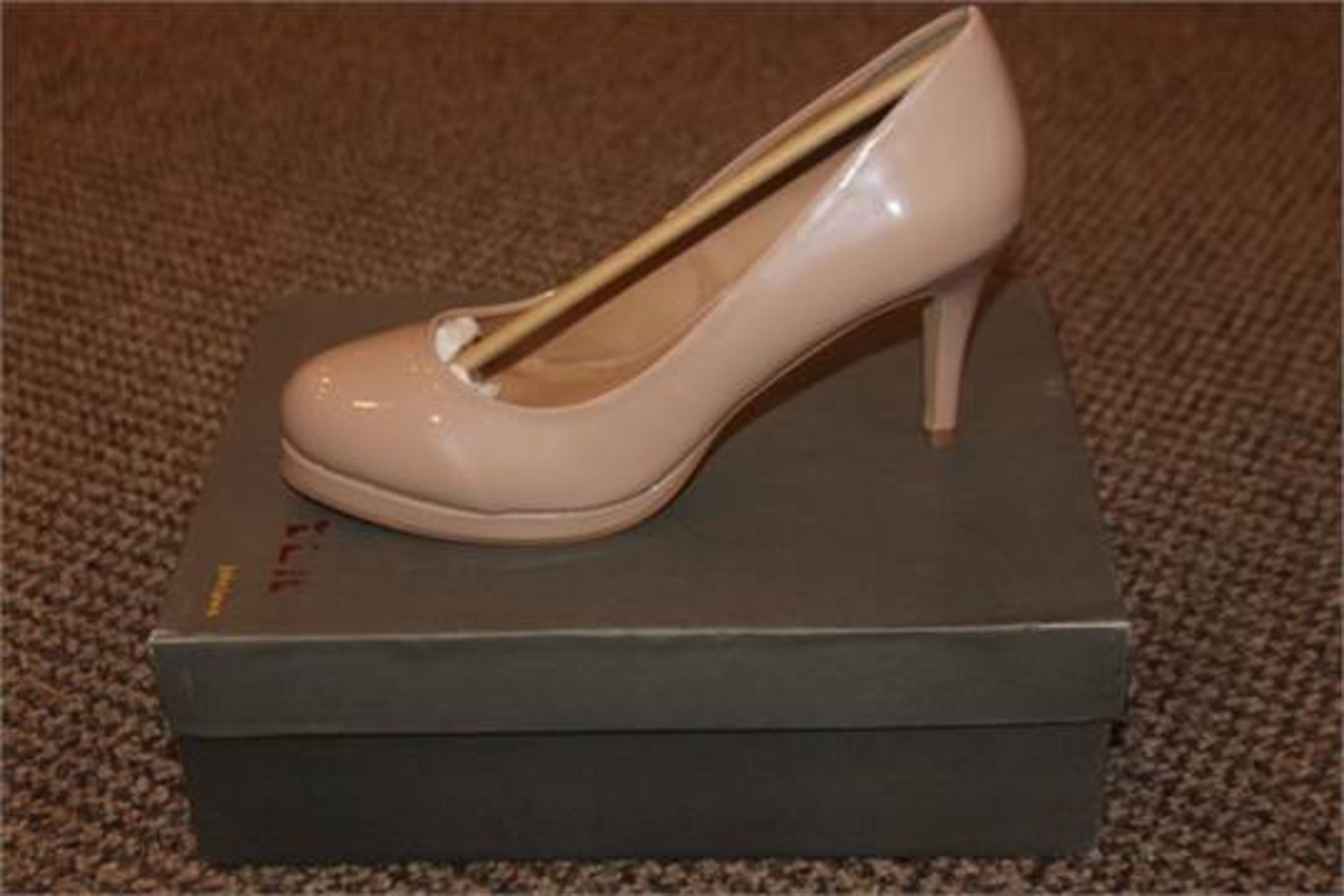 BOXED PAIR OF JOHN LEWIS SHOES SIZE 6 RRP £90 (DS-SALVAGE) (107)