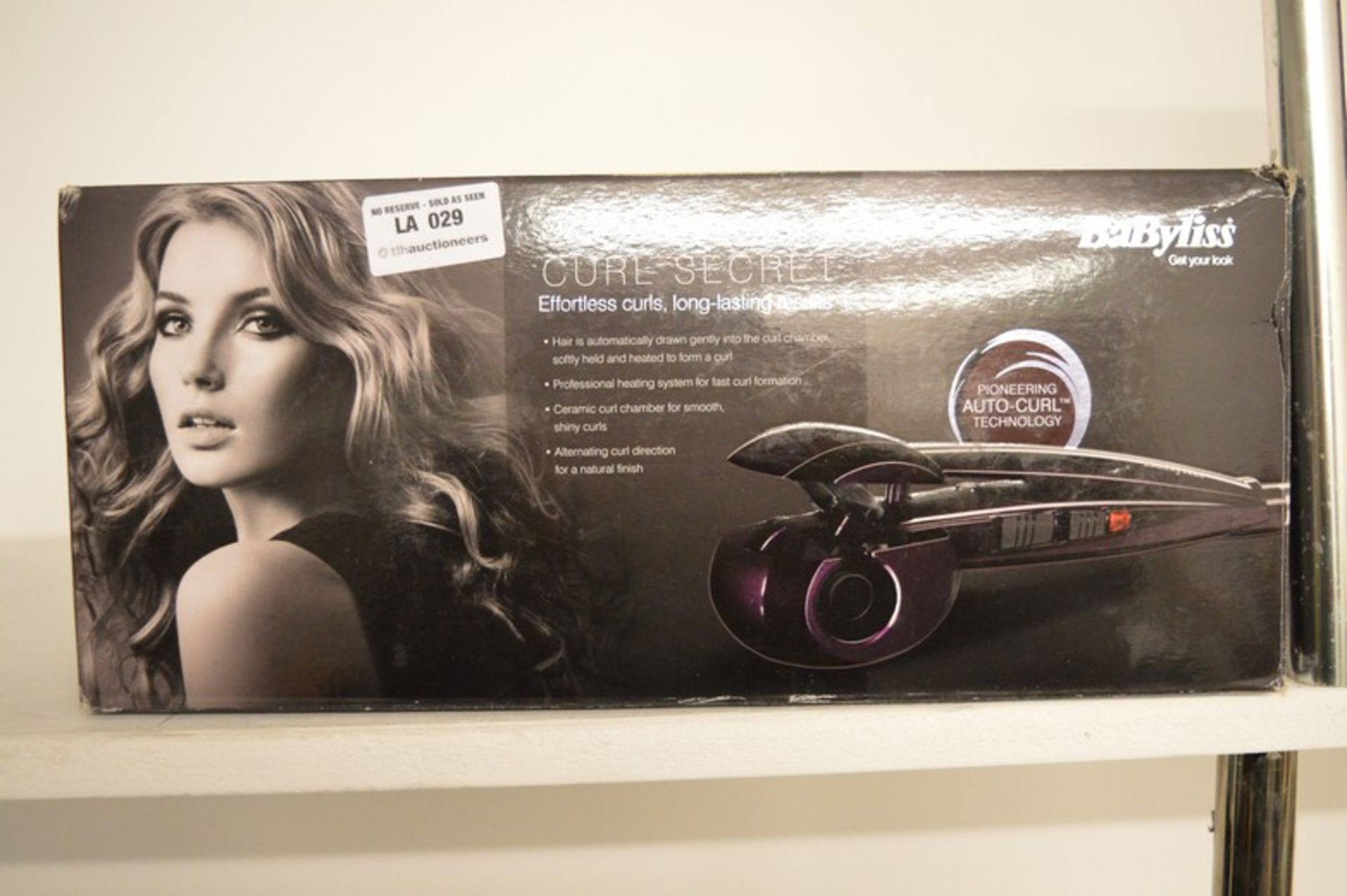 1 x BOXED BABYLISS CURL SECRET HAIR CURLERS RRP £125 31.101.16 *PLEASE NOTE THAT THE BID PRICE IS