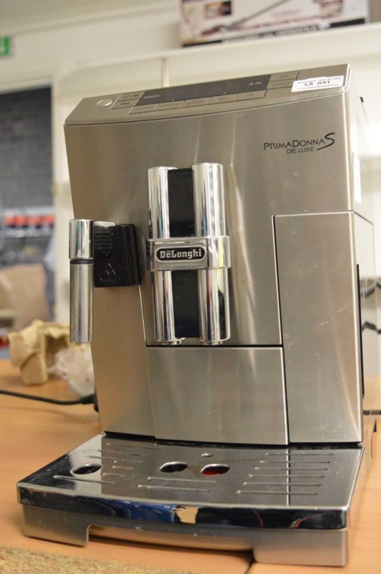 1 x PREMODONA S DELUXE CAPPUCCINO COFFEE MAKER MACHINE RRP £850 14.10.16 *PLEASE NOTE THAT THE BID
