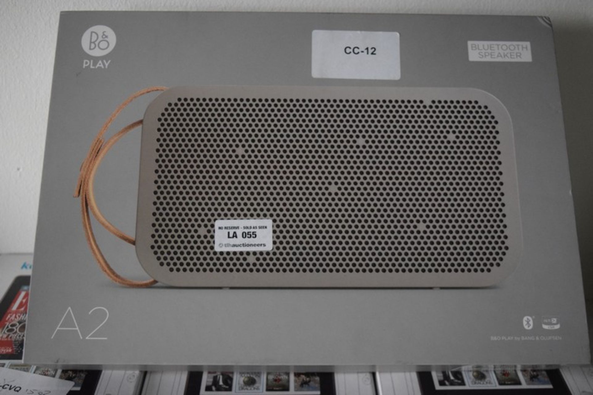 1 x BOXED BANG & OLUFSEN A2 BLUETOOTH SPEAKER RRP £300 *PLEASE NOTE THAT THE BID PRICE IS MULTIPLIED