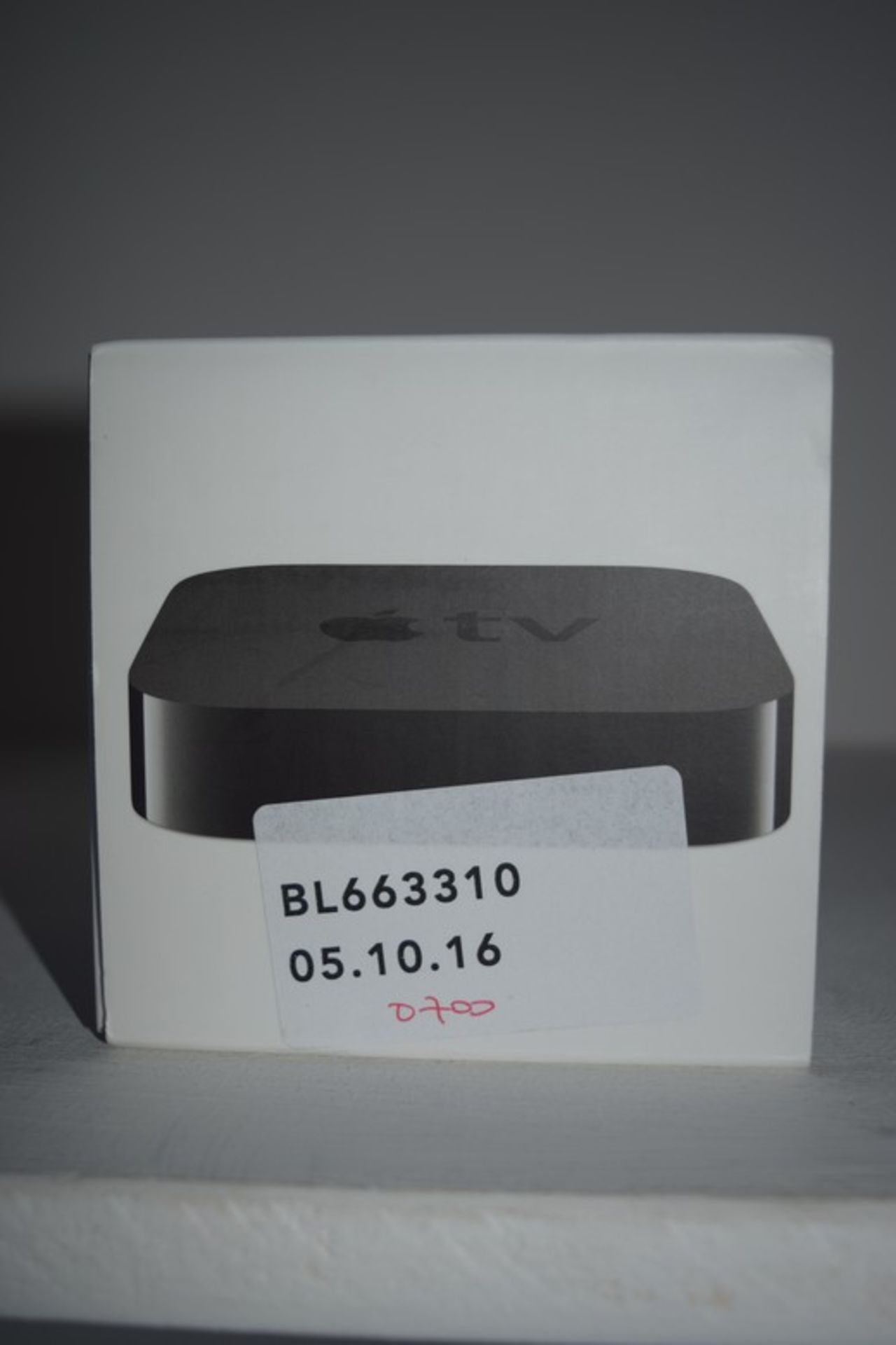 1 x BOXED APPLE TV RRP £65 (05.10.2016) *PLEASE NOTE THAT THE BID PRICE IS MULTIPLIED BY THE