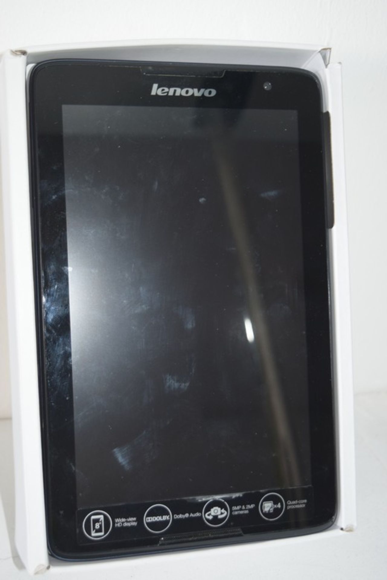1 x BOXED LENOVO TAB A8 TABLET RRP £120 PALLET (1502) (AC) *PLEASE NOTE THAT THE BID PRICE IS