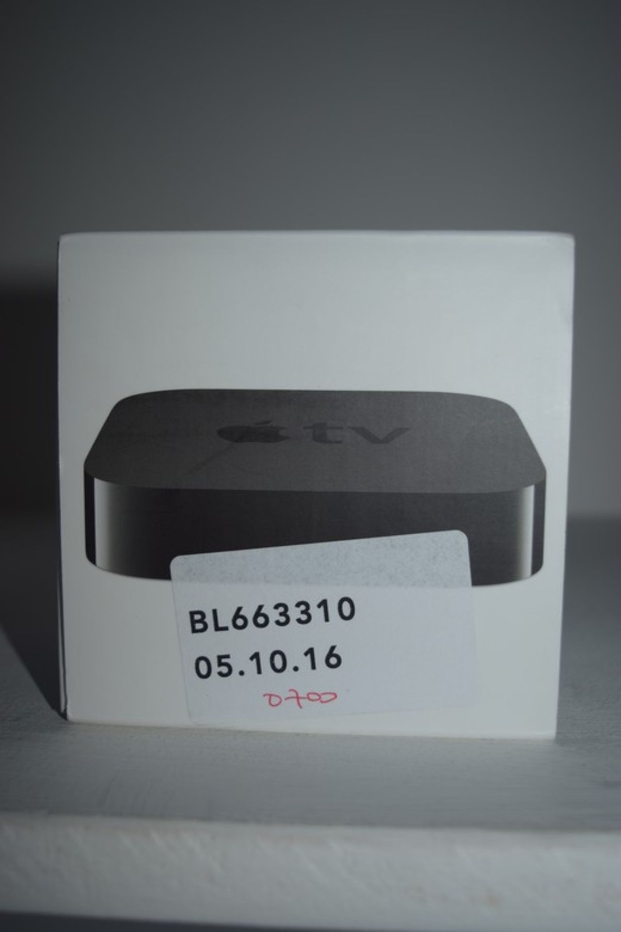 1 x BOXED APPLE TV RRP £65 (05.10.2016) *PLEASE NOTE THAT THE BID PRICE IS MULTIPLIED BY THE