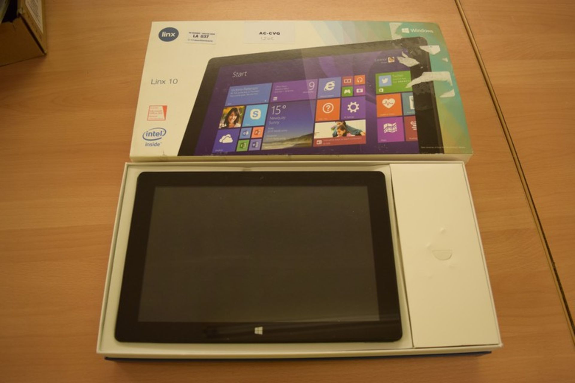1 x LINX 10 TABLET RRP £140 (PALLET1502)(AC) *PLEASE NOTE THAT THE BID PRICE IS MULTIPLIED BY THE