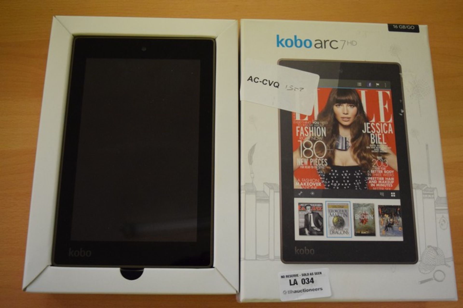 1 x KOBO 7 HD TABLET RRP £110 (PALLET1502)(AC) *PLEASE NOTE THAT THE BID PRICE IS MULTIPLIED BY