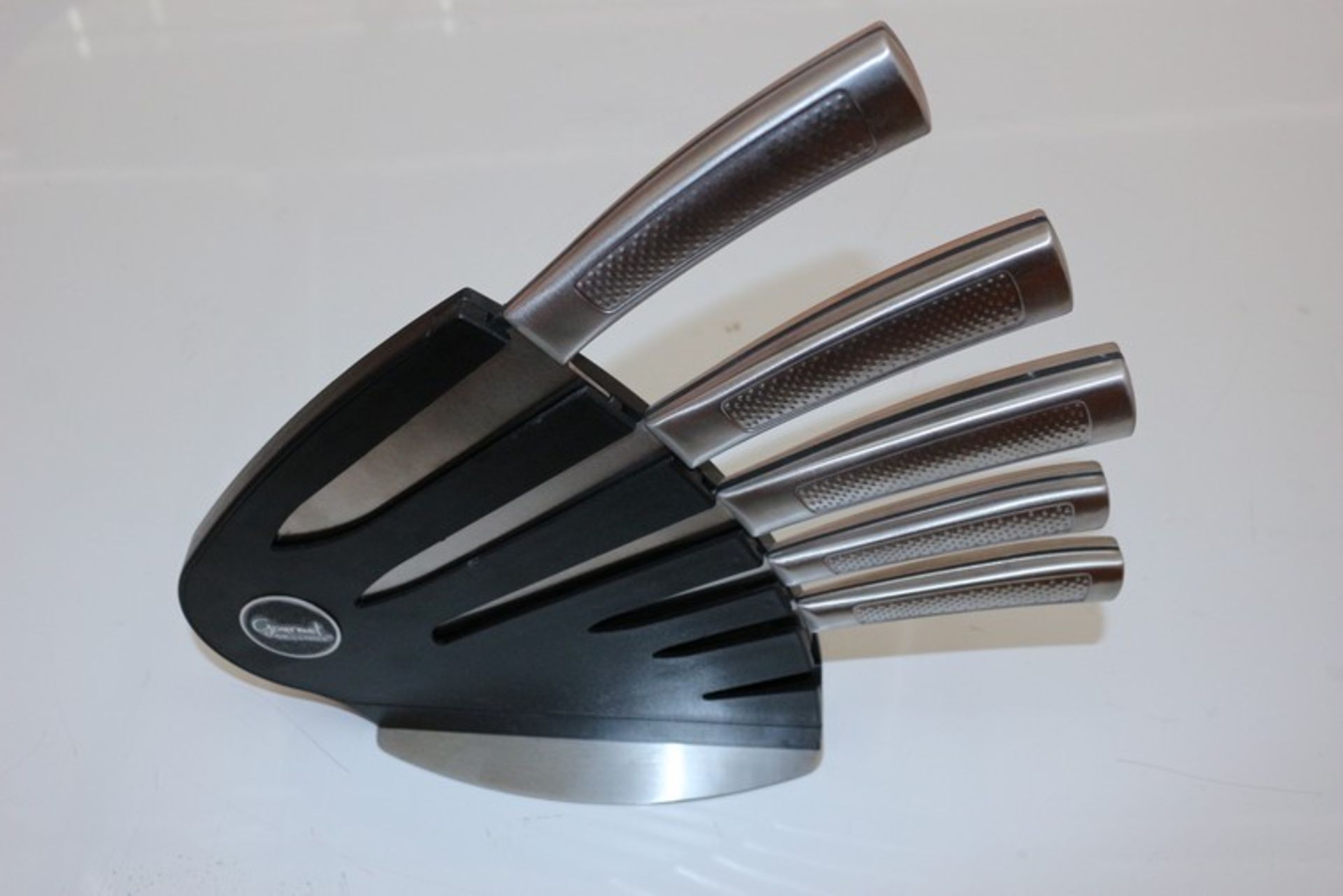2 x BOXED BRAND NEW GOURMET BY KEENOX 7 PIECE KNIFE BLOCK AND KNIFE SETS *PLEASE NOTE THAT THE BID