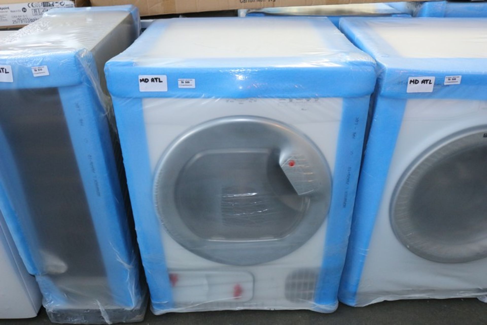 1 x BOXED HOOVER VISION UNDER THE COUNTER TUMBLE DRYER IN WHITE *PLEASE NOTE THAT THE BID PRICE IS