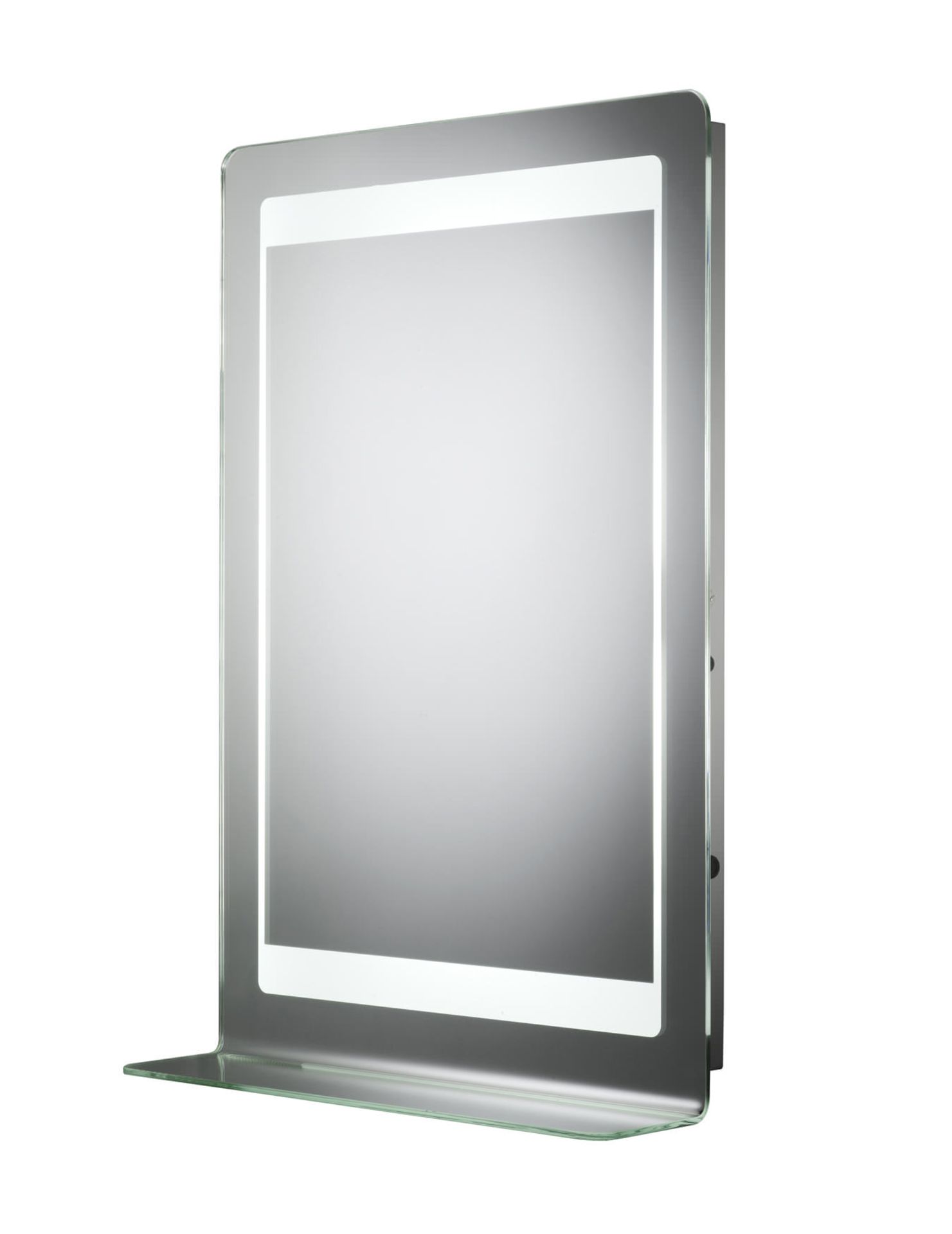 1 x BOXED ROPER ROADS GAMMA BACKLIT MIRROR WITH SELF (24447) RRP £380 (DSS) *PLEASE NOTE THAT THE