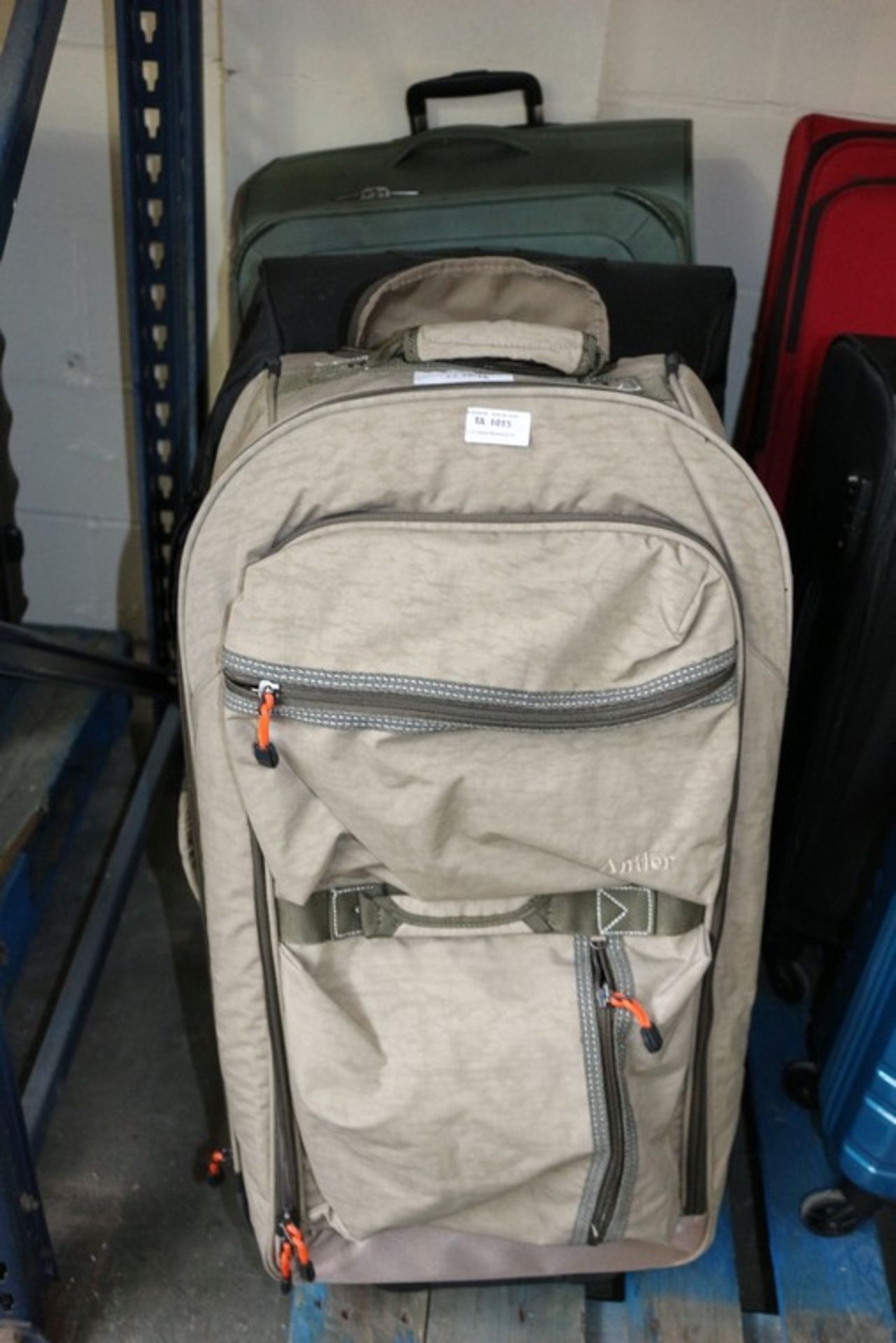 3 x ASSORTED LARGE AND SOFT SHELL SUITCASES BY ANTLER AND OTHER *PLEASE NOTE THAT THE BID PRICE IS