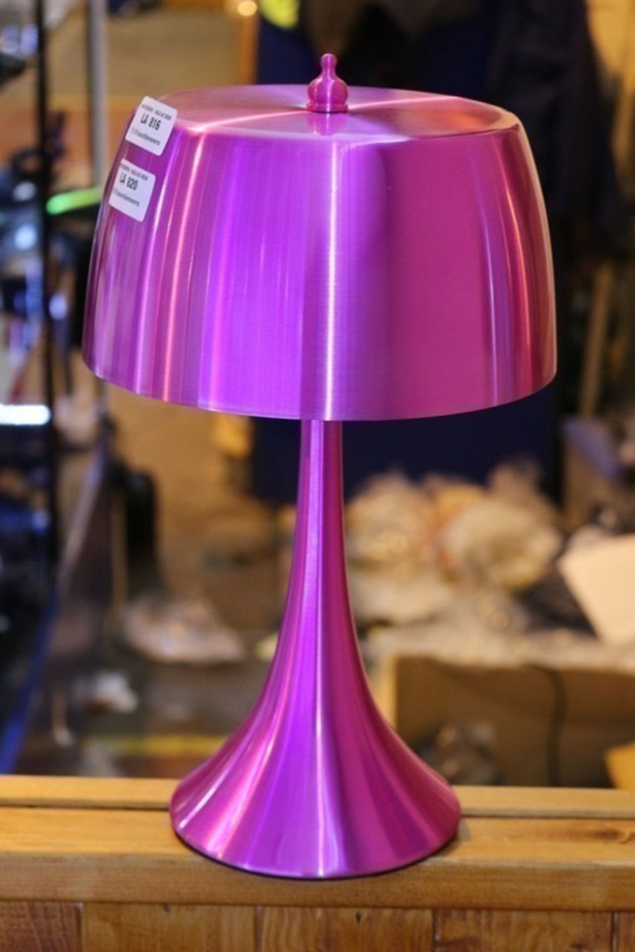 BELLE STYLE TABLE LAMP IN PINK (12-GS)