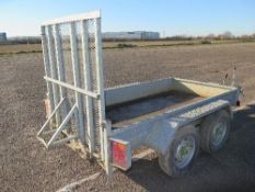 Indespension twin axle plant trailer 5007931