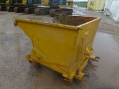 Forklift tipping skip 123023