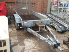 Indespension 2.5 tonne plant trailer