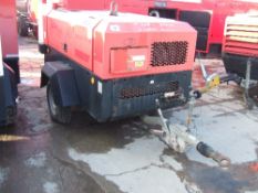 Doosan 7/71 compressor (2008) 1609 hrs No starter motor 7698