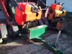 Terex MBR71 roller and trailer NR0001275