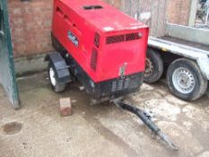 Genset MGK15000 towed generator Runs, no power