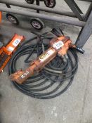 Stanley hydraulic breaker, gun & hose4