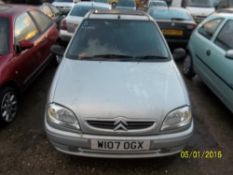 Citroen Saxo Desire - W107 OGX Date of registration:  16.08.2000 1527cc, diesel, manual, silver