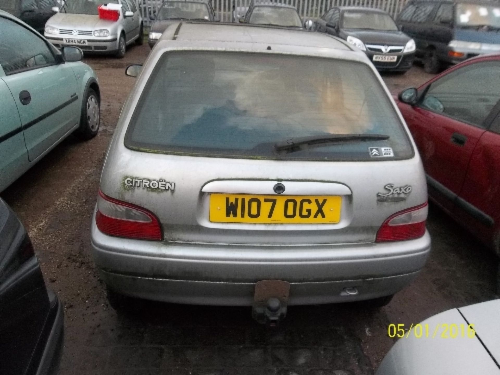 Citroen Saxo Desire - W107 OGX Date of registration:  16.08.2000 1527cc, diesel, manual, silver - Image 3 of 4