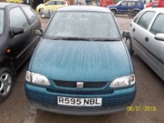 Seat Arosa MPI - R595 NBL Date of registration:  04.10.1997 998cc, petrol, manual, green Odometer