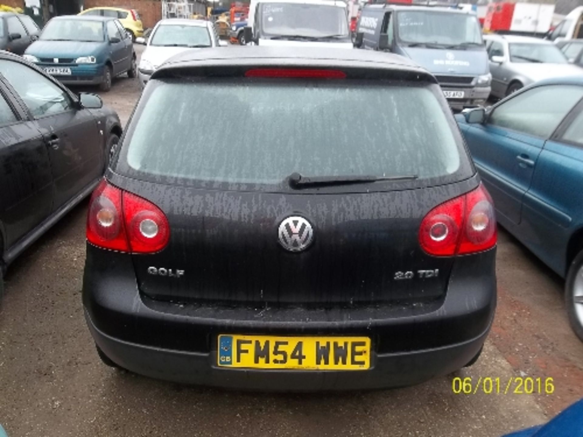 Volkswagen Golf GT TDI - FM54 WWE Date of registration: 09.02.2005 1968cc, diesel, black Odometer - Image 3 of 4