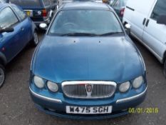 Rover 75 Connoisseur SE - W475 SGH Date of registration:  26.06.2000 1991cc, petrol, manual, blue