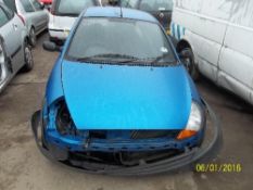 Ford KA - KH54 ZZD Date of registration: 21.01.2005 1297cc, petrol, manual, blue Odometer reading at