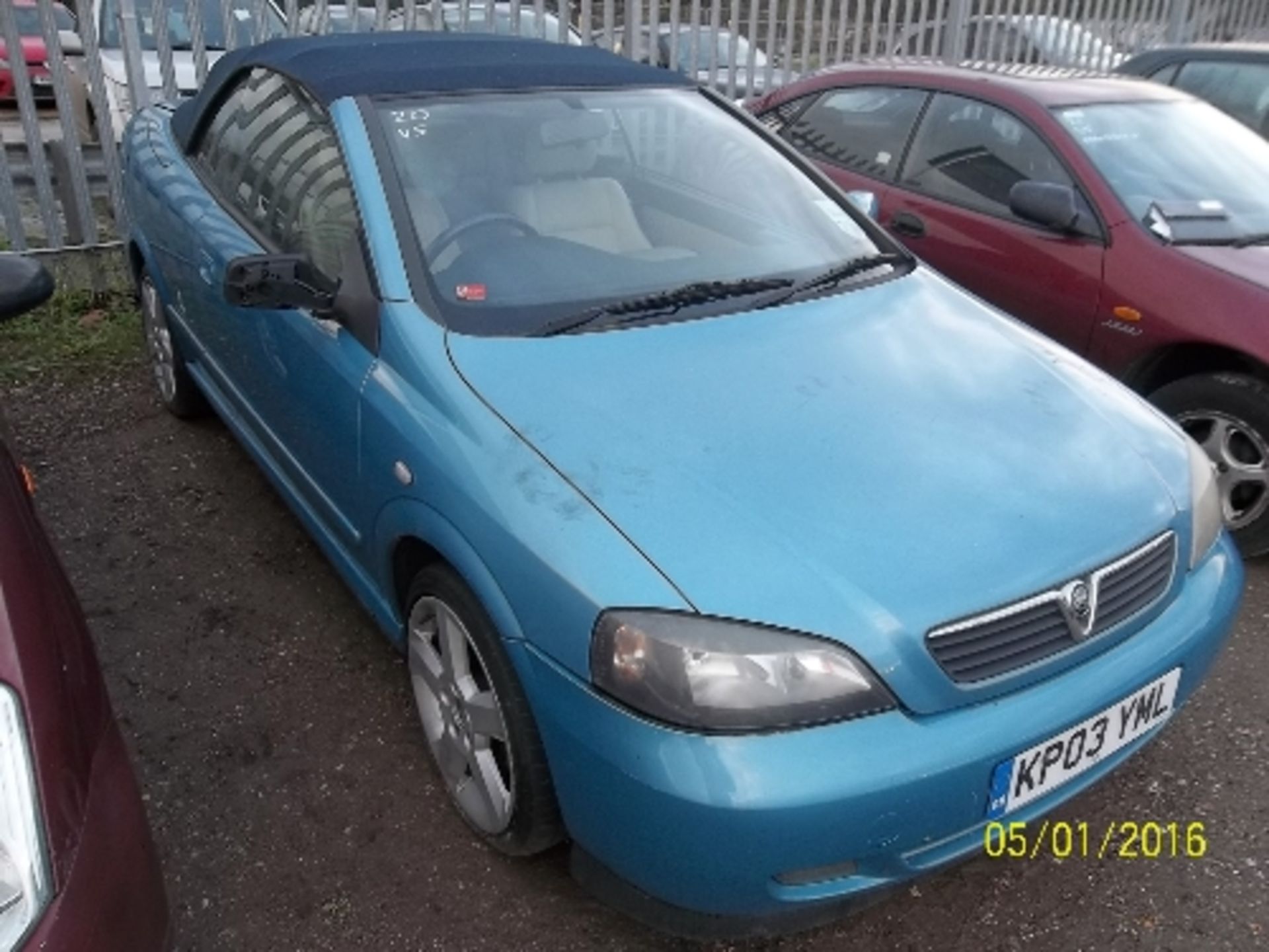 Vauxhall Astra Coupe Convertible A - KP03 YML This vehicle may be purchased only by the holder of an - Image 2 of 4