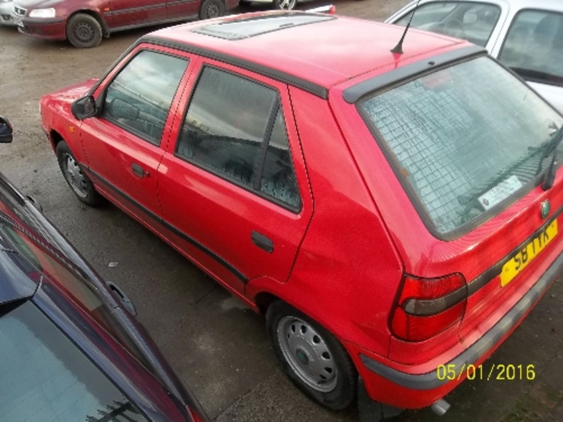 Skoda Felicia GLI - S8 TYK Date of registration:  31.01.1999 1289cc, petrol, manual, red Odometer - Image 4 of 4