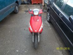 Piaggio Zip Moped - WX06 HVM Date of registration:  10.06.2006 50cc, petrol, red Odometer reading: