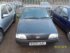 Ford Fiesta Ghia - M401 UUD Date of registration: 26.01.1995 1597cc, petrol, manual, black