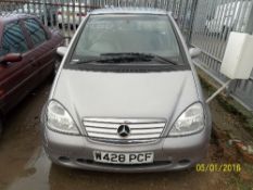 Mercedes A160 Avantgarde S-A - W428 PCF Date of registration:  24.03.2000 1598cc, petrol, semi