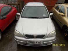 Vauxhall Astra Club 8V – S821 AVE
Date of registration:  11.08.1998
1598cc, petrol, manual, silver