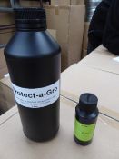 Box of Floramax Gro-A-Clone additive (48x 100ml bottles) & 3 boxes of Protect-A-Gro hydroponics