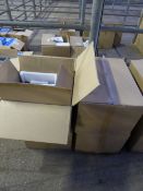 4 boxes of reflector lamps, 40cms x 27cms (4 per box)