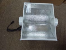 10 glass air cooled grow light reflectors, 57cm x 47cm