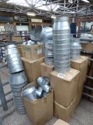 Qty of flexible fan ducting, acoustic ducting & ventilation fittings