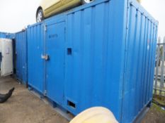 FG Wilson 27kva generator in container  45,367 hrs  HF2478