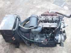 Lister 3 cylinder diesel generator