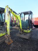 JCB 801.8 CTS mini digger 2250 hrs RD Snapped boom