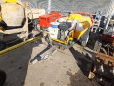 Brendon diesel pressure washer bowser - runs & washes