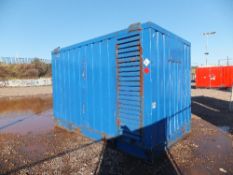 Wilson Perkins 75kva generator in 12ft secure container  15203 hrs RMP HF2219