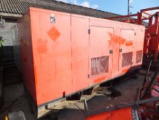 FG Wilson/Perkins 350kva generator - runs, no power AVR board issues, engine alternator removed -