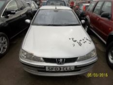 Peugeot 406 S HDI (90) - SF03 CLL Date of registration:  26.08.2003 1997cc, diesel, manual, silver