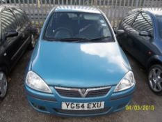 Vauxhall Corsa Life Twinport - YG54 EXU Date of registration:  10.09.2004 998cc, petrol, manual,