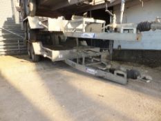 { Choice of lots: 52 } Indespension 2.6 tonne plant trailer