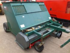 Wessex sweeper ST180 with scarifying/flail cylinder