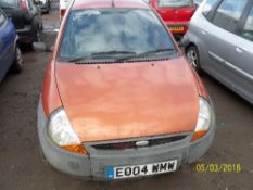 Ford KA - EO04 WMW Date of registration:  15.03.2004 1299cc, petrol, manual, red Odometer reading at